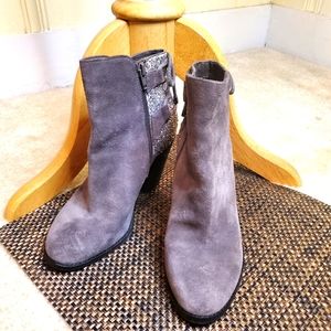 Gianni Bini Heeled Glitter Booties